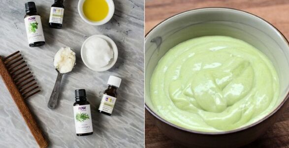 preparando unha máscara