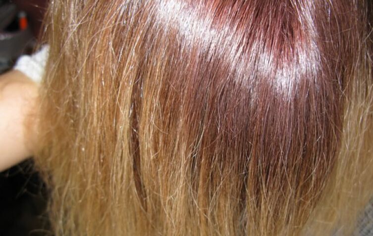 Fallou a cor do cabelo
