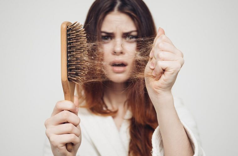 Perda de cabelo nas mulleres
